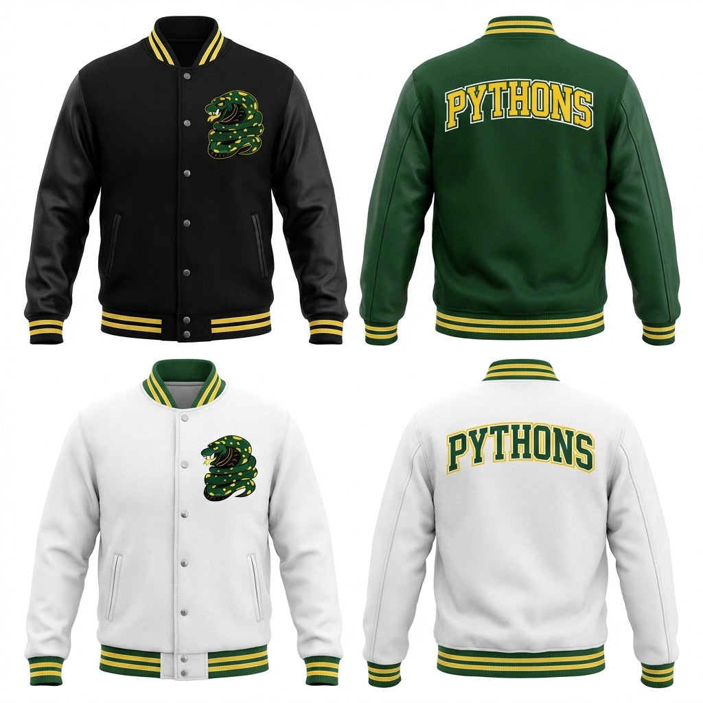 Classic Pythons Varsity Jacket