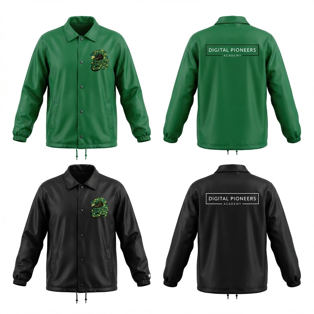 Satin PYTHONS Coaching Jacket